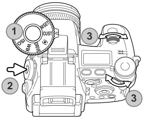 MINOLTA DIMAGE A1 - RÉGLAGE PERSONNALISÉ - 2