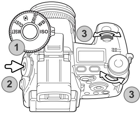 MINOLTA DIMAGE A1 - SENSIBILITÉ DE L'APPAREIL – ISO - 1