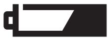 MINOLTA DIMAGE A1 - INDICATEURS D'ÉTAT DE LA BATTERIE - 2