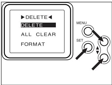 MINOLTA DIMAGE RD 3000 - Effacement des IMAGES - 4