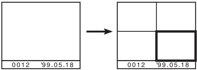 MINOLTA DIMAGE RD 3000 - Visualisation d'une planche-index - 3