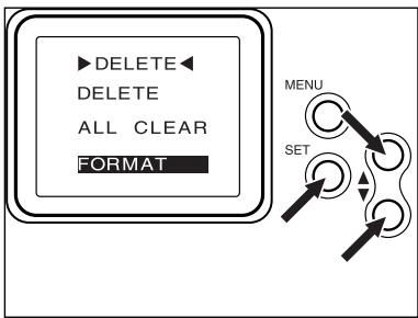MINOLTA DIMAGE RD 3000 - Formatage d'une CARTE compact FLASH - 4