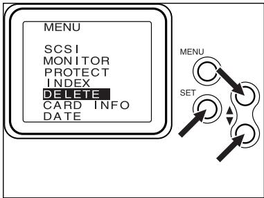 MINOLTA DIMAGE RD 3000 - Formatage d'une CARTE compact FLASH - 3