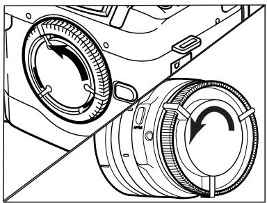 MINOLTA DIMAGE RD 3000 - Montage de l'objectif - 1