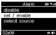 SCOTT RXI 400 WL - Réglage de l'alarme - 1