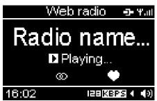 SCOTT RXI 400 WL - Liste de stations favorites - 1