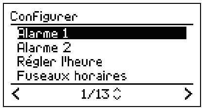 ORANGE LIVERADIO - Configuration des alarmes - 1