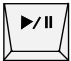 MARANTZ CDR510 - Touche Stop (blanche) - 1