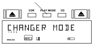 MARANTZ CDR510 - Pour sélectionner le mode ▲CHANGER - 1