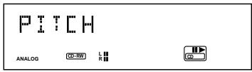 MARANTZ CDR510 - Réglage de la hauteur (menu) - 1
