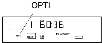 MARANTZ CDR510 - Connecteur DIGITAL IN (optique) - 1