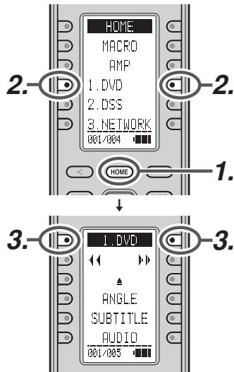 MARANTZ AV8003 - Selectionnner une SOURCE d'entree - 3