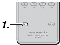 MARANTZ AV8003 - Programmation avec le code à 4 chiffres - 2