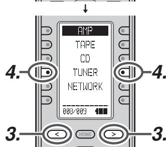 MARANTZ AV8003 - Selection du TUNER - 6