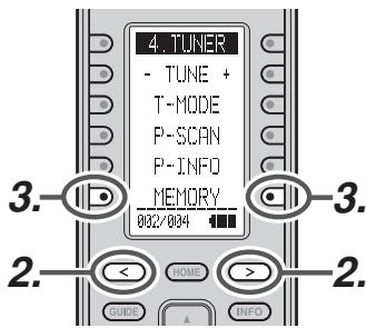 MARANTZ AV8003 - Mémoire de préselection - 2