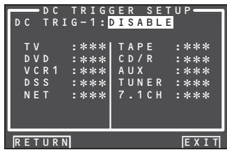 MARANTZ AV8003 - 5-2 Configuration du déclencheur CC - 1