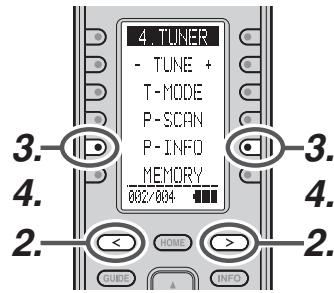MARANTZ AV8003 - Vérification de la chaîne préréglée SIRIUS - 1