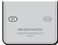 MARANTZ AV8003 - Lors de l'apprentissage de la touche suivante - 1