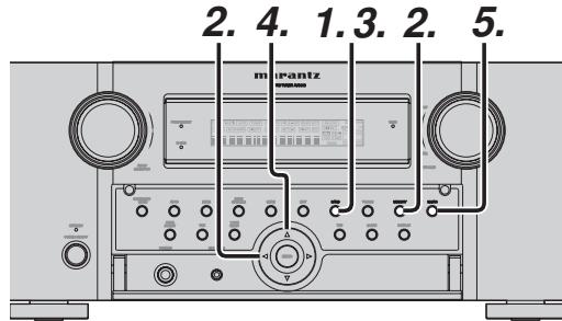 MARANTZ AV8003 - Mémoire de préréselection automatique - 1