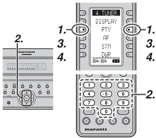 MARANTZ AV8003 - Recherche automatique des TYPES de programme - 1