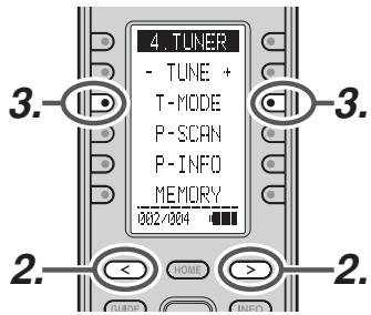 MARANTZ AV8003 - Mode TUNING (ACCORD) - 2