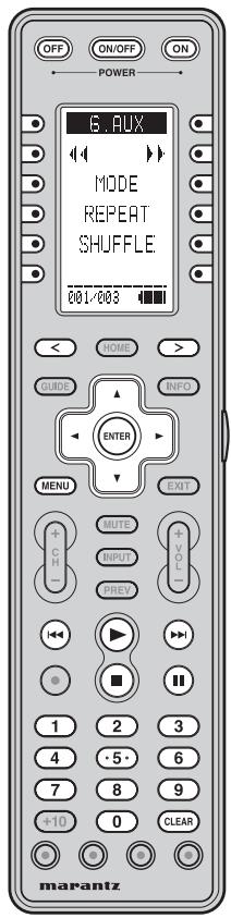 MARANTZ AV8003 - Commande d'une marantz universal DOCK (mode AUX1/MODE IPOD) - 1