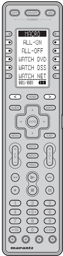 MARANTZ AV8003 - Mode MACRO - 1