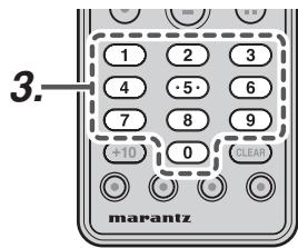 MARANTZ AV8003 - Écoute provisoire d'une châine verrouillee - 4