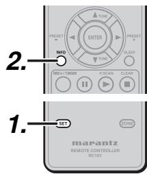 MARANTZ AV8003 - Verification du code - 2