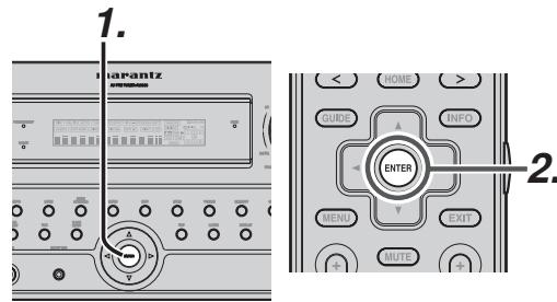MARANTZ AV8003 - ACCORD automatique de la RADIO HD - 1