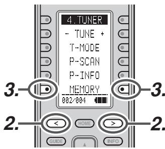 MARANTZ AV8003 - Mémoire de préselection - 2