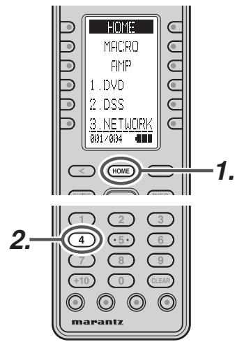 MARANTZ AV8003 - Selection du TUNER - 2