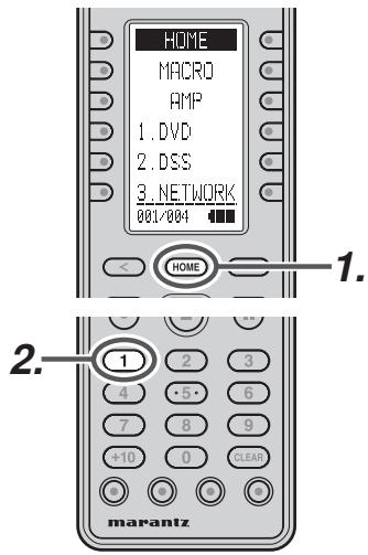 MARANTZ AV8003 - Selectionnner une SOURCE d'entree - 2