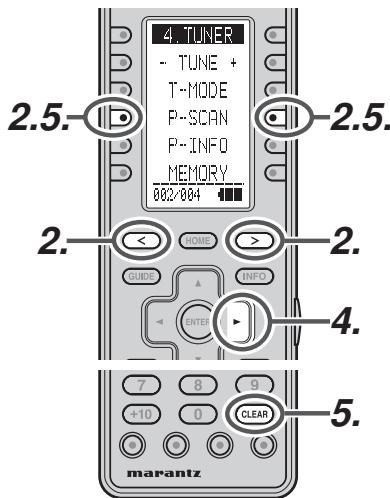 MARANTZ AV8003 - Recherche de preselections - 1