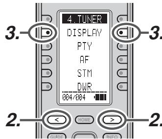 MARANTZ AV8003 - Commutation des informations de RADIO HD sur l'affichage FL du panneau avant - 1