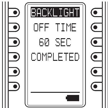 MARANTZ AV8003 - Backlight(réglage du temps d'allumage du rétroéclairage) - 3