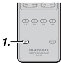 MARANTZ AV8003 - Réinitialisation du code - 2