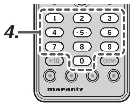 MARANTZ AV8003 - Mémoire de préselection - 3