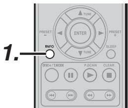 MARANTZ AV8003 - Affichage des informations OSD sur le moniteur de ZONES - 1