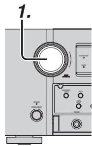MARANTZ AV8003 - Pour selectionner une SOURCE d'entree - 1