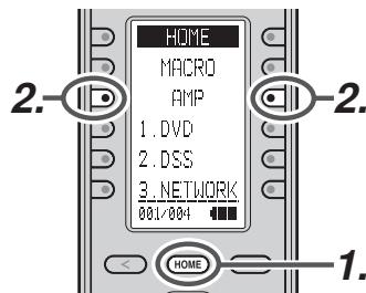 MARANTZ AV8003 - Selection du TUNER - 5