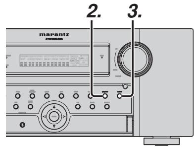 MARANTZ AV8003 - Effacement des stations préréglées en mémoire - 1
