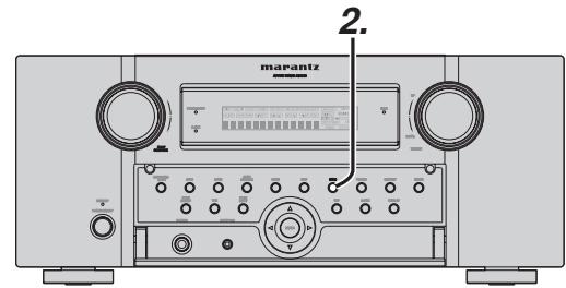 MARANTZ AV8003 - Pour selectionner une SOURCE d'entree - 3