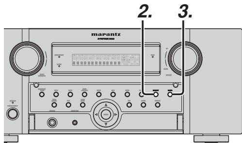 MARANTZ AV8003 - Effacer les stations préselectionnées de la memoire - 1