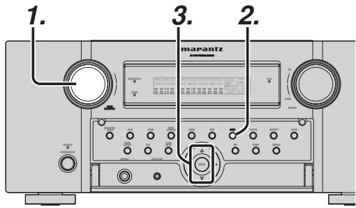MARANTZ AV8003 - Ecouter le TUNER - 1