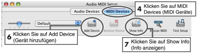 EDIROL UM-1EX - ■ Konfiguration des Treibers - 1
