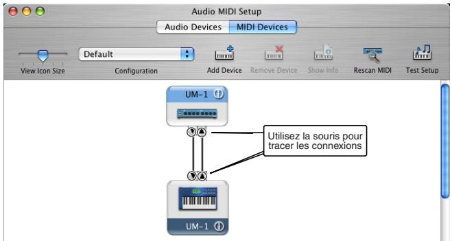 EDIROL UM-1EX - Choisissez le nom du périphérique. - 2