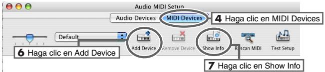 EDIROL UM-1EX - - Configuración del controlador - 1