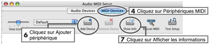 EDIROL UM-1EX - ■ Configuration du pilote - 1