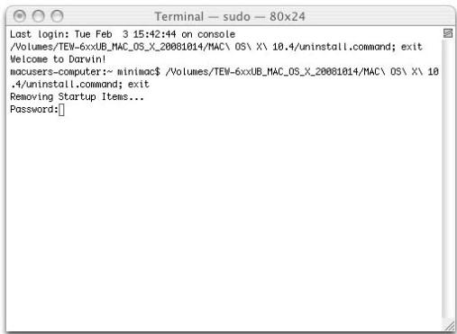 TRENDNET TEW-644UB - OS X 10.3/10.4 - 2